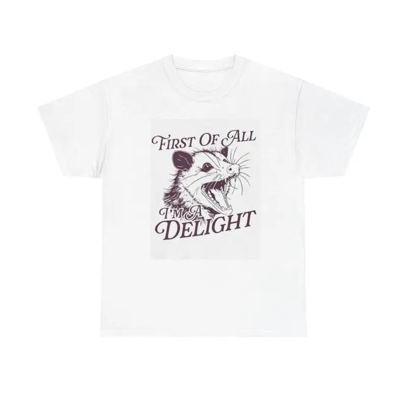 I'M A Delight T Shirt Vintage Funny Retro Heavy Cotton