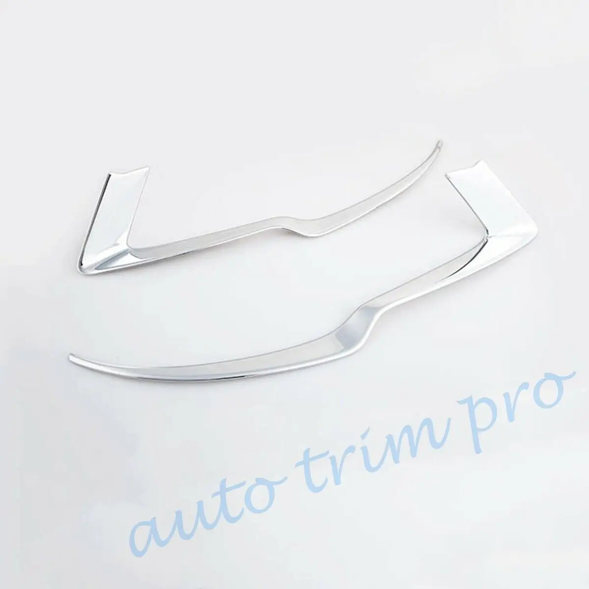 Chrome Accessories For Subaru Forester SK 2019 2020 2021 Front Head Light Lamp Eyebrow Cover Trim Stripes Decoration