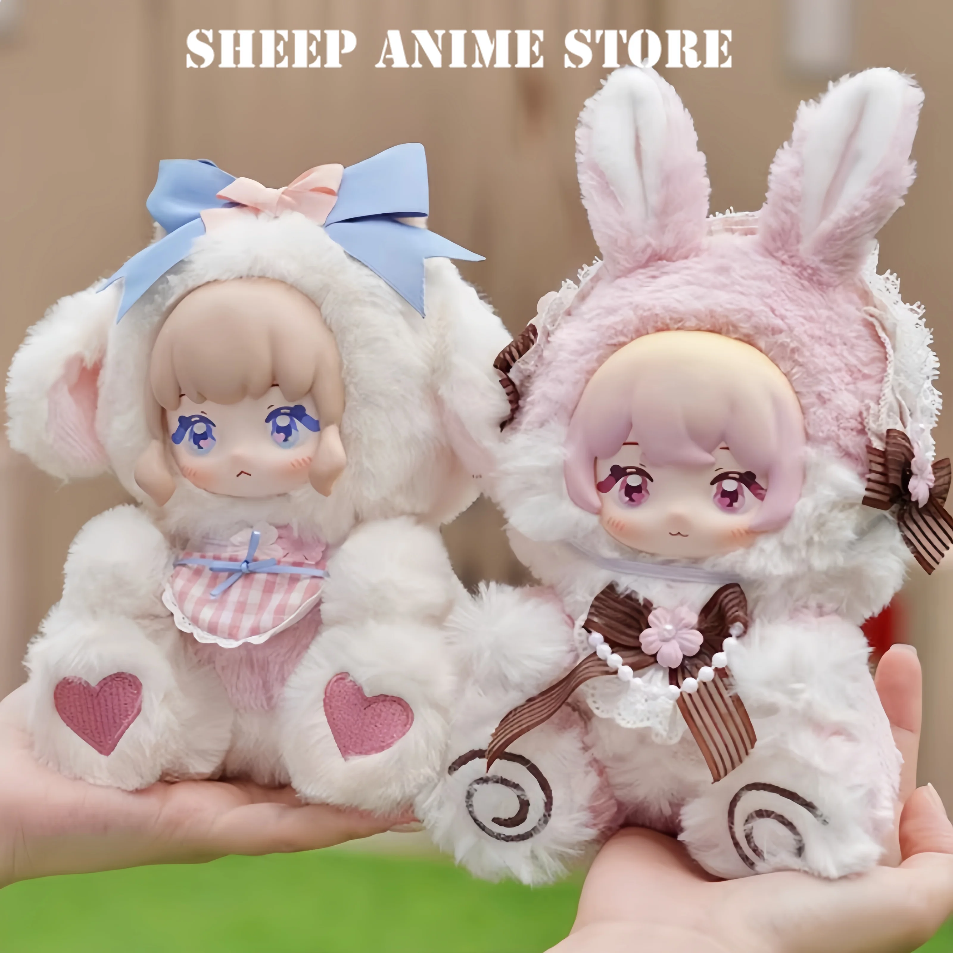 الأصلي Ninizee حديقة الشعر سلسلة صندوق أعمى اللعب الكرتون شخصيات كرتونية نموذج زخارف مكتب لعبة مفاجأة هدية Caja Ciega #2