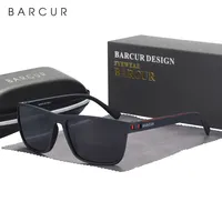 BARCUR Design TR90 Sunglasses Men Polarized Light Weight Sports Sun Glasses Women Eyewear Accessory Oculos UVAB Protection - Image 6