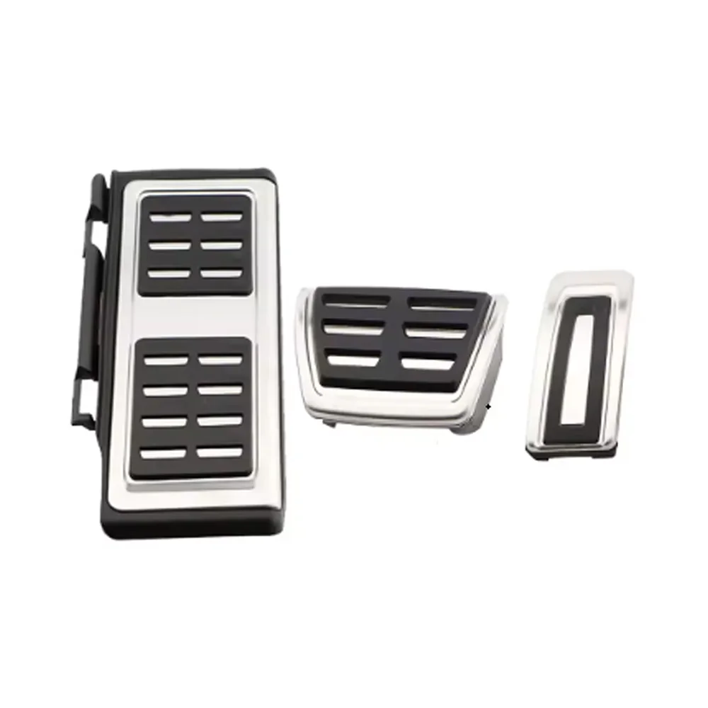 LHD Car Gas Brake Foot Rest Pads Pedal Cover for Volkswagen VW Passat B8 Variant 2016-2023 for Tiguan MK2 Allspace 2017-2023