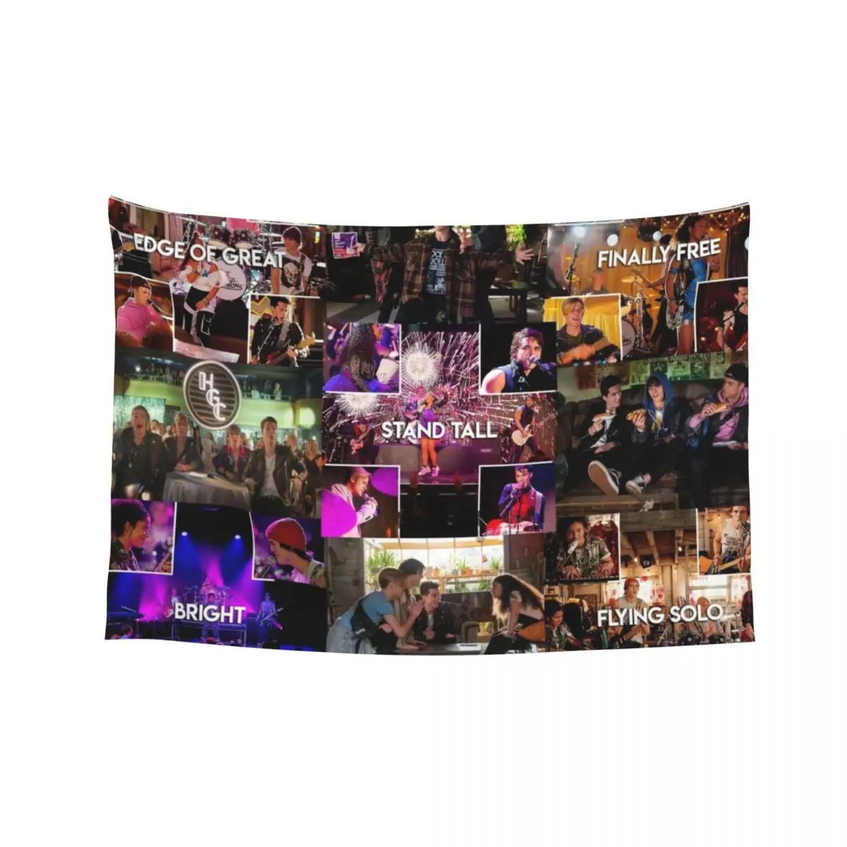 

Julie and The Phantoms collage Tapestry Bedroom Decor Wall Decorations Korean Room Decor Tapestry