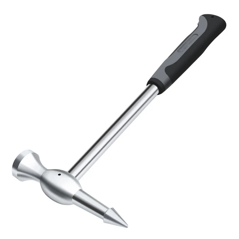 Ferramenta de martelo de corpo de alumínio resistente para reparo de amassados e modelagem de chapa metálica ferramenta manual de grau profissional