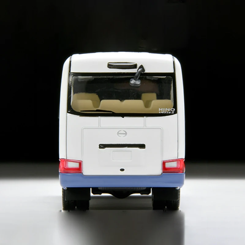 Tomytc Tomica TLV 1/64 TLV LV-N326A [Hino LIESSE II LX] Purple alloy car model collection display gift