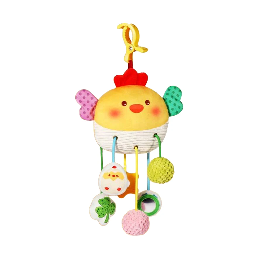 Baby Speelgoed Krab Babyfles Bed Hangende Trekkoord Muziek Rammelaars Bijtring Kinderwagen Cheer Bedbel Hanger kan worden geknabbeldeerd Cadeau