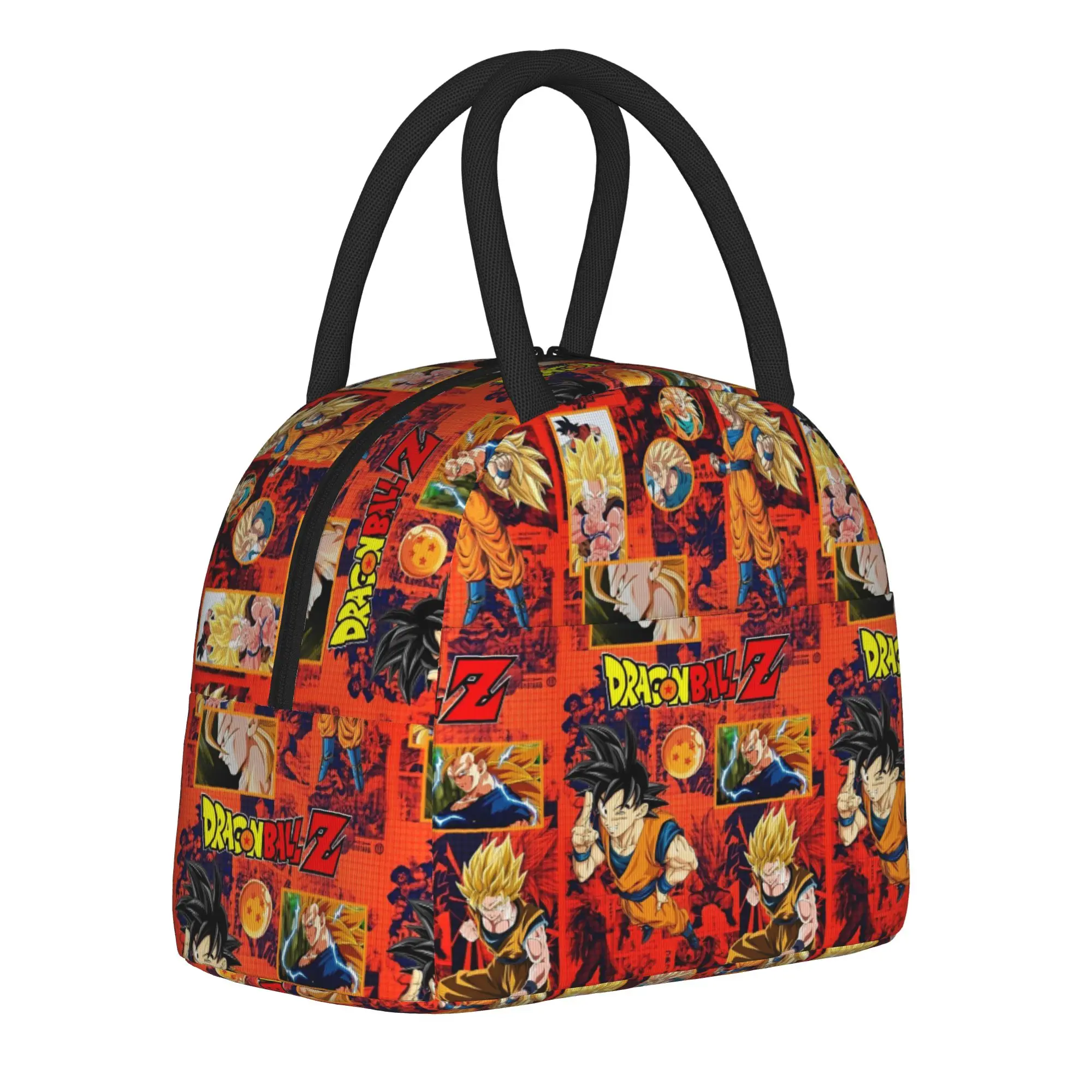 

Insulated Lunch Tote Bag Dragons Balls DragonBallz anime Storage Food Box Multifunction Cooler Thermal Lunch Box For School