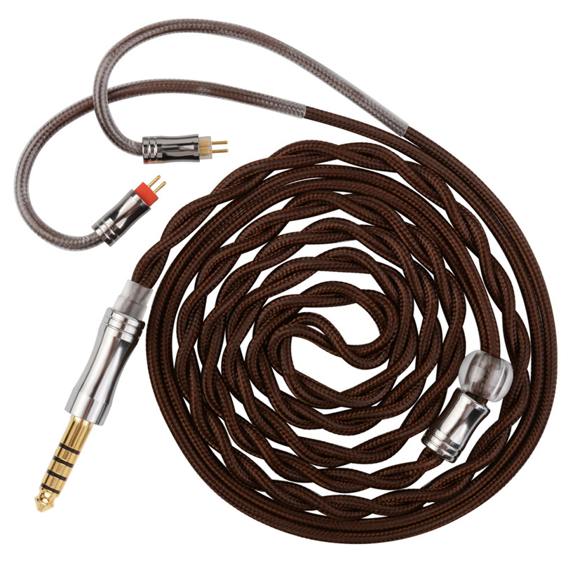  JIALAI JLH2 Wire OCC+Silver Plated OCC Mixed Earphone Upgrade Cable MMCX/QDC/0.78mm 2Pin For DB2 Himalaya NX8 WAN ER SG 