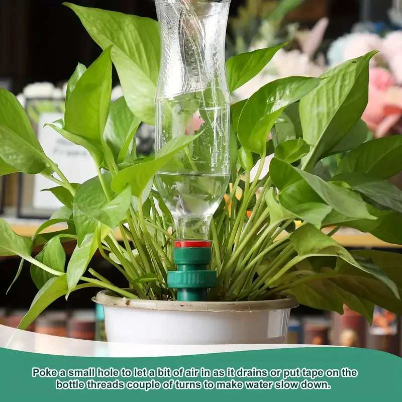 

4pcs Self Automatic Drip Irrigation Bottle Ceramic Lazy Watering Device Plant Flowers Bonsai Waterer For Garden Travel Dripper