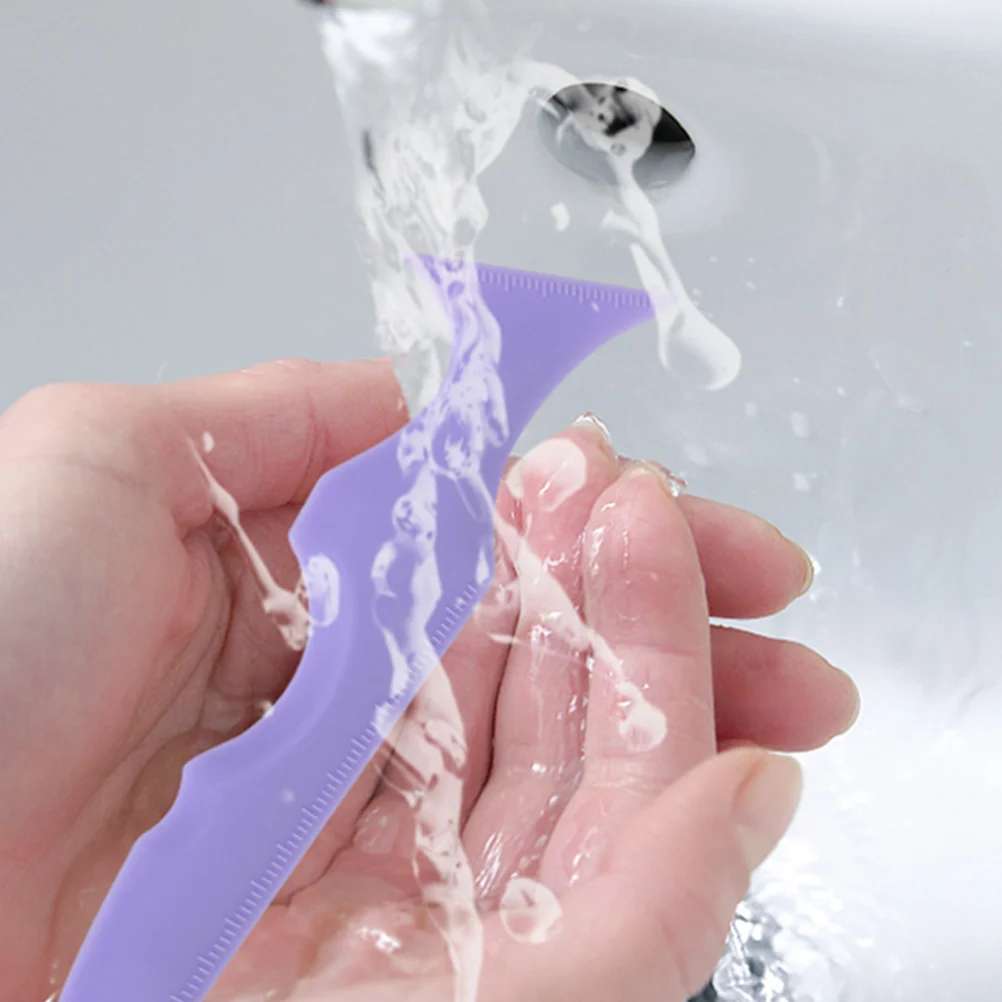 2 stücke Silikon Eyeliner Schablonen Wiederverwendbare Make-Up-Tools Für Lidschatten Lippenstift Mascara Anwendung Multifunktions Schönheit Aids