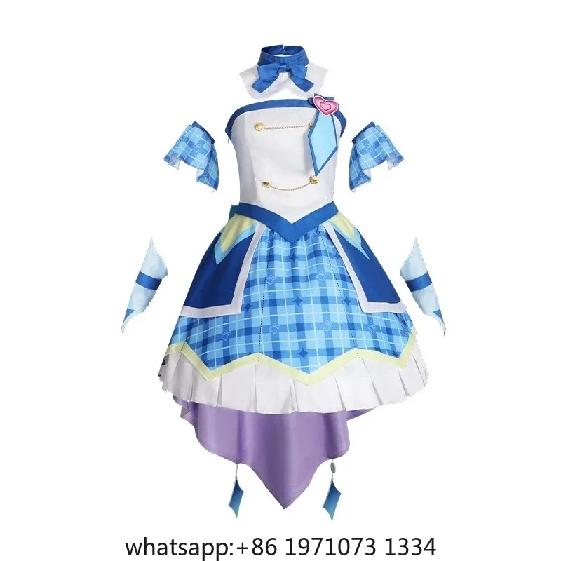 2025 You and Idol Precure Cure Wink Cosplay Cure Kyun Shigure Kokoro Costume Lolita Dress Halloween Uniform Anime Outfit Woman