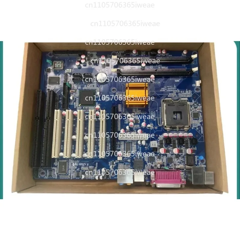 New 775-pin Industrial Main Board with Dual Gigabit Ethernet Ports Features Dual ISA 945 Main Board And