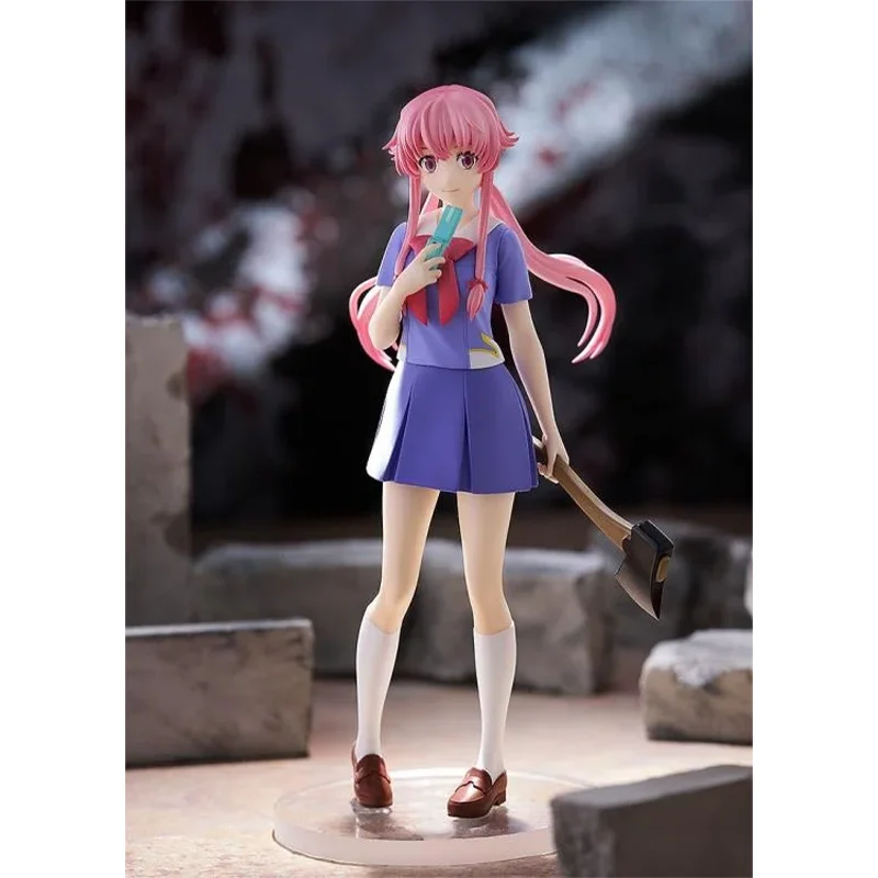 100% Original GSC Pop Up Parade Future Diary Pop Up Parade Yuno Gasai Yuno Gasai Limited Ver. In Stock Figure Model Toys view 6