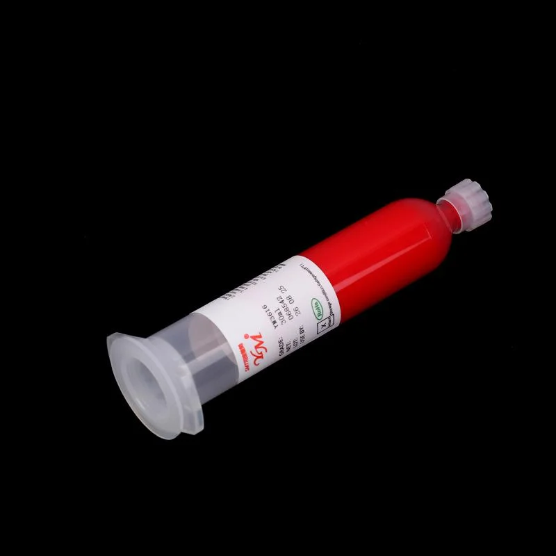 【S】Useful Heat Resistance No Drawing SMT Patch Adhensive Stencil Repair Red Glue For BGA SMD SMT IC