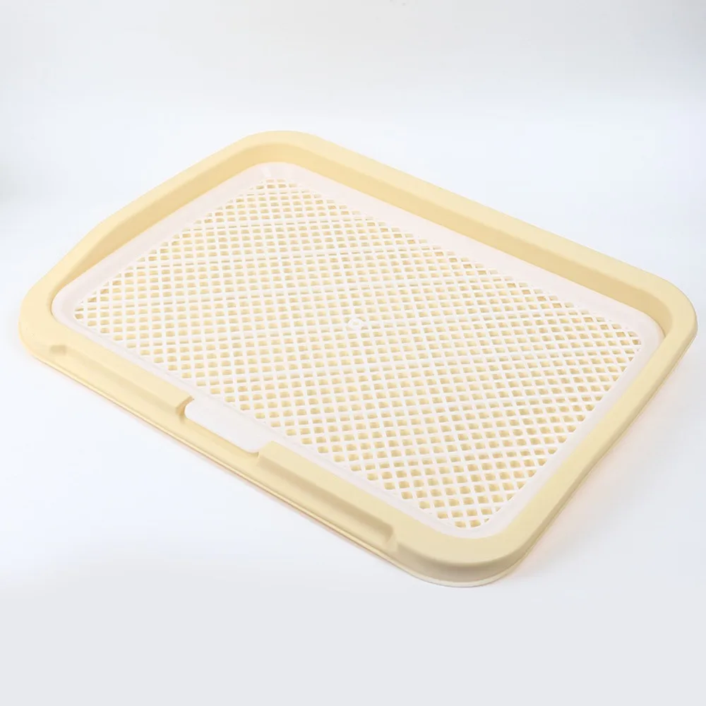 

Easy Clean Puppy Potty Training Tray Leak Proof Mesh Dog Potty Training Toilet Reusable Detachable Pet Potty Pads Puppy Training