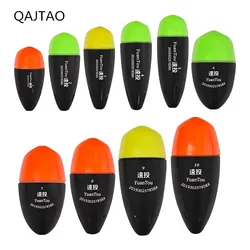Flotadores pesca electrónicos luminosos ajustables color rojo y verde