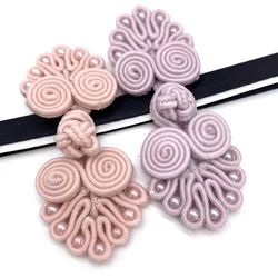 Handmade Chinese Closures Sewing Button, Knot Fastener, Cheongsam Tang Suit, DIY Crafts Buttons, Clothing Accessories, 10 Pairs