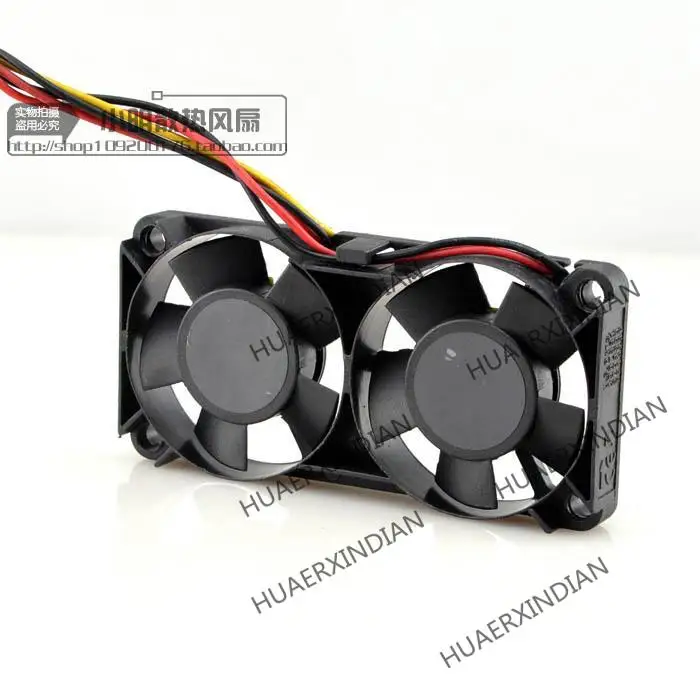 새로운 4010 4CM DC12V 1.3w KD1204PFV2 냉각 팬 어셈블리 키트