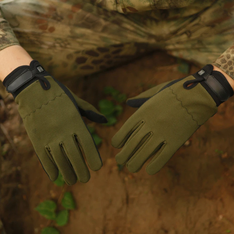 Taktische Fahrradhandschuhe für Motorrad, Frühling und Sommer, rutschfest, atmungsaktiv, leicht, für Outdoor, Wandern, Sport, Klettern, Fahren – Detail 5