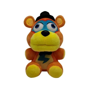 FNAf-Freddy's Plüschspielzeug für Kinder, Plüschtiere, Bär, Kaninchen, Spiele, Geburtstag, Weihnachten, AAA, 18 cm 10 Hauptverkaufsbär FNAF - №8
