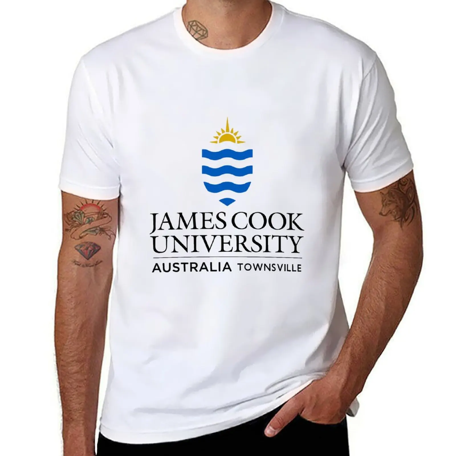 

James Cook University JCU Townsville Australia T-Shirt anime t shirts oversize graphic t shirts for man T-shirt