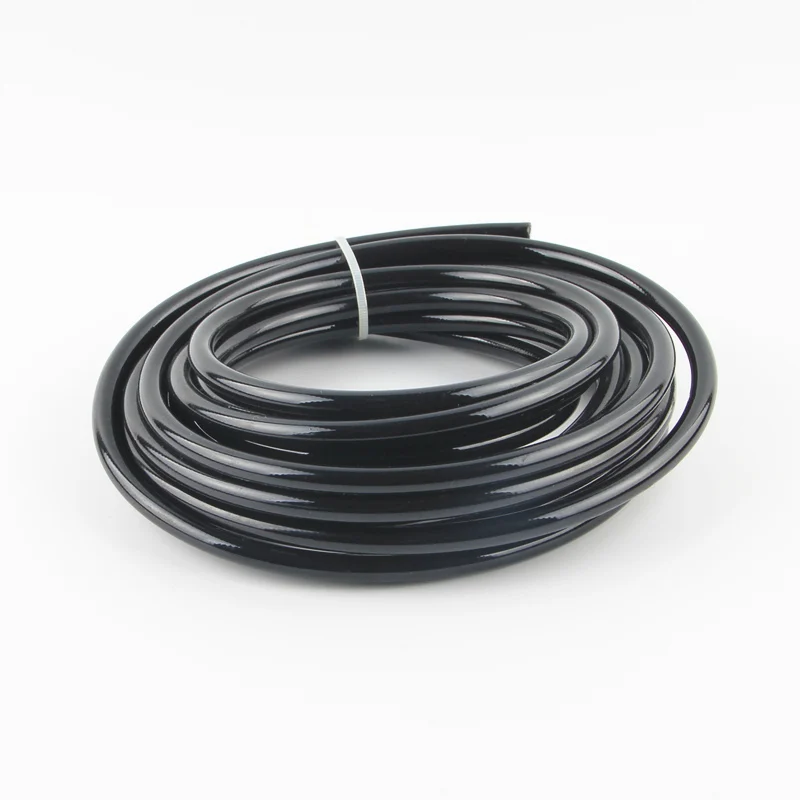 AN3 5m/lot Braided Stainless Steel PTFE Brake Line Hose FLUID HYDRAULIC Precise Brake Hose PU Cover Motorcycle Gas Oil Fuel Line
