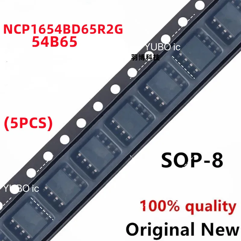 (5-10piece)100% New 54B65 NCP1654 NCP1654BD65R2G sop-8 Chipset