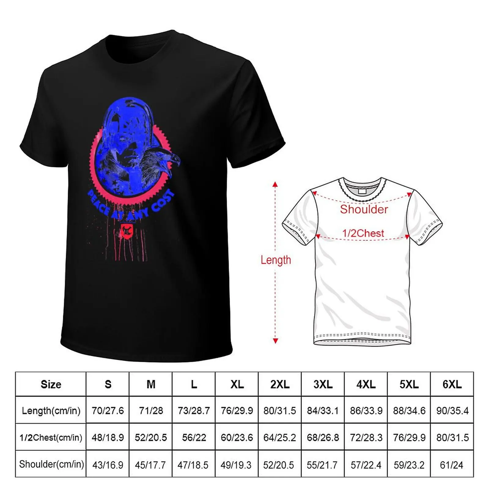 Peacemaker Peace At Any Cost T-Shirt Holiday Vacation Tee Shirt
