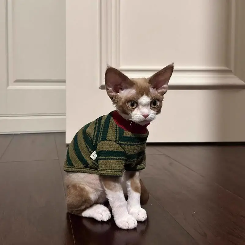 Warm Stripe Pet Clo…