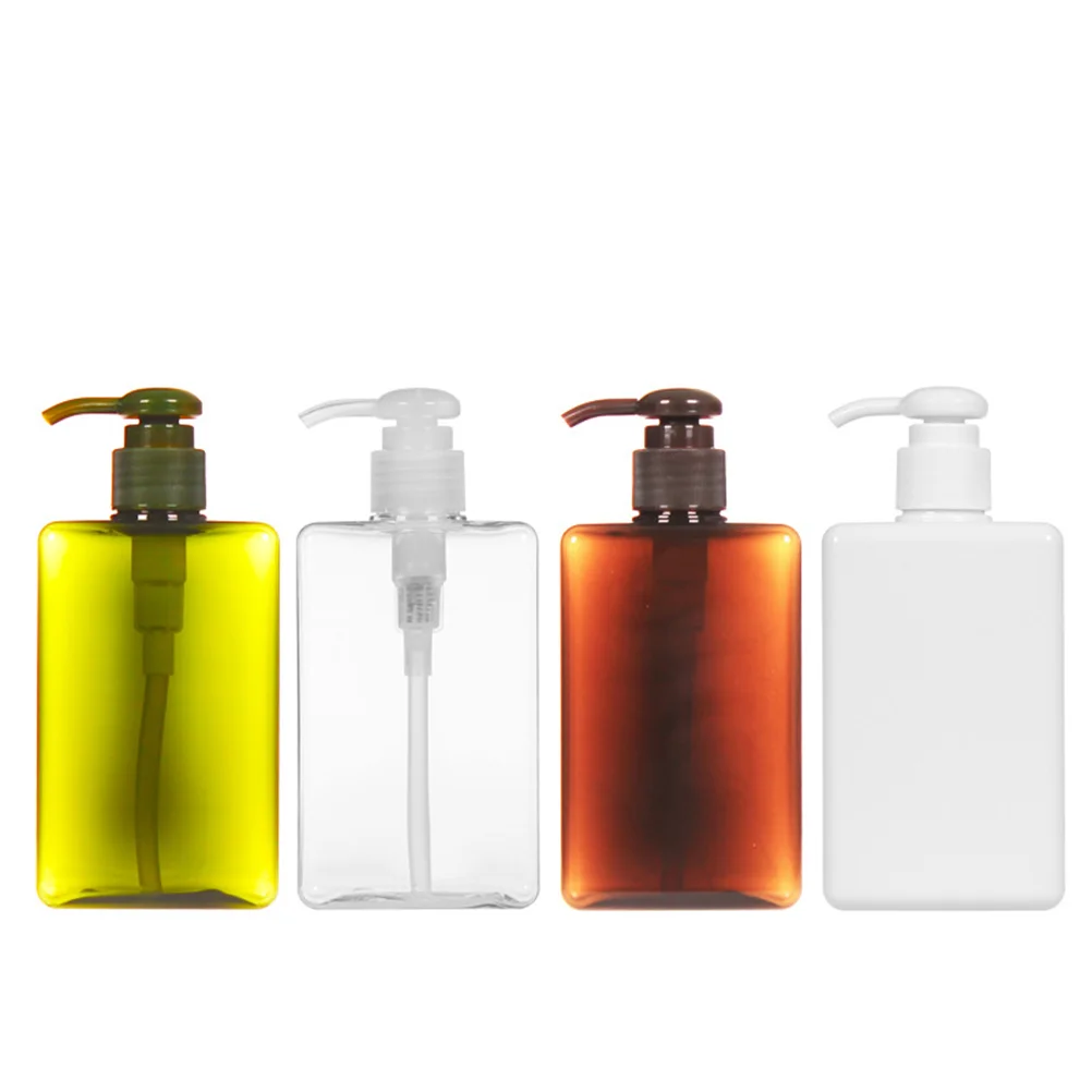 

2 Pcs Hydrating Shampoo Empty Bottle with Pump Toiletries Liquid Containers Body Wash Travel Soap Dispenser