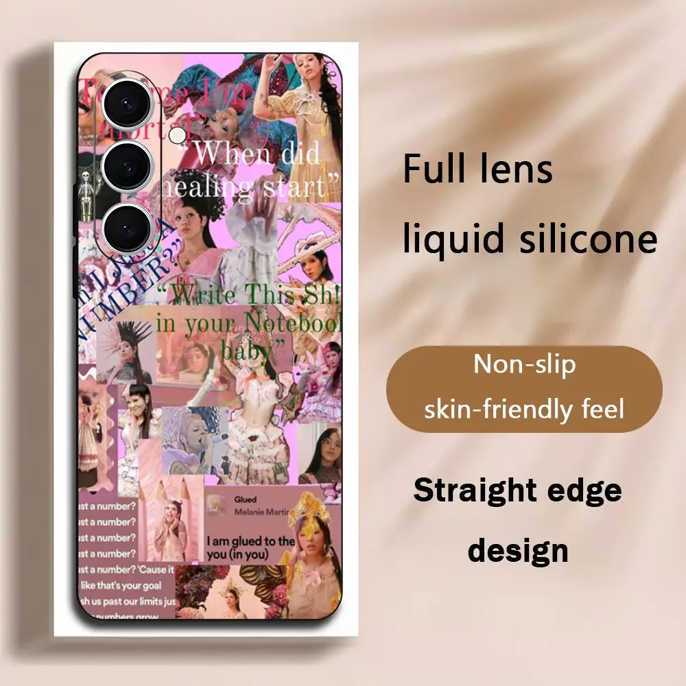 Singer M-Melanie M-MartinezES Phone Case For Samsung Galaxy S25 S24 S23 S22 S21 S20 Plus Ultra Note20 Soft Black