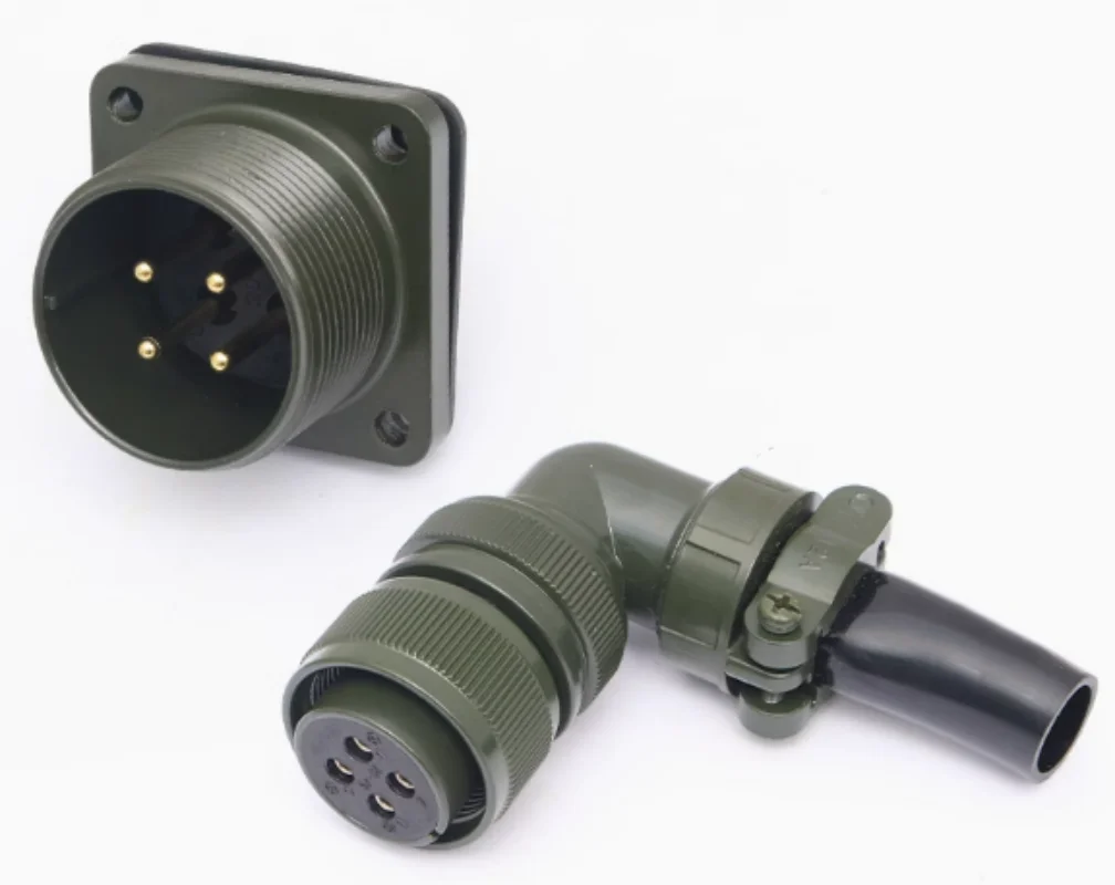

Водонепроницаемая авиационная розетка военного стандарта 5015, 4-ядерная MS3108A20-4S MS3102A20-4P