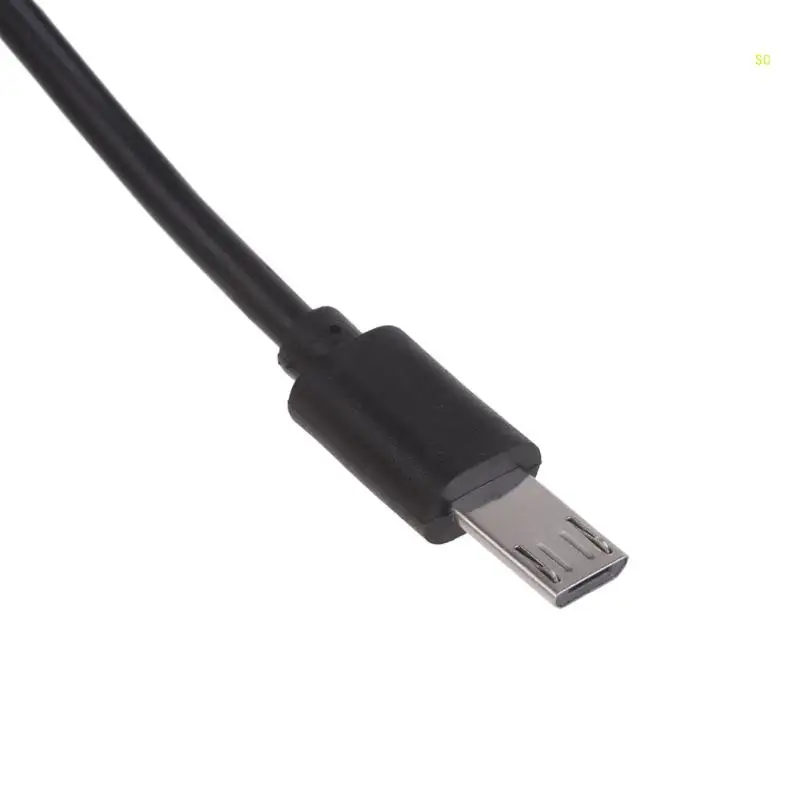 ที่เชื่อถือได้ 10 มม.ขยายเคล็ดลับ USB ไปยัง Micro USB ชายสายขยายสายไฟ Dropshipping