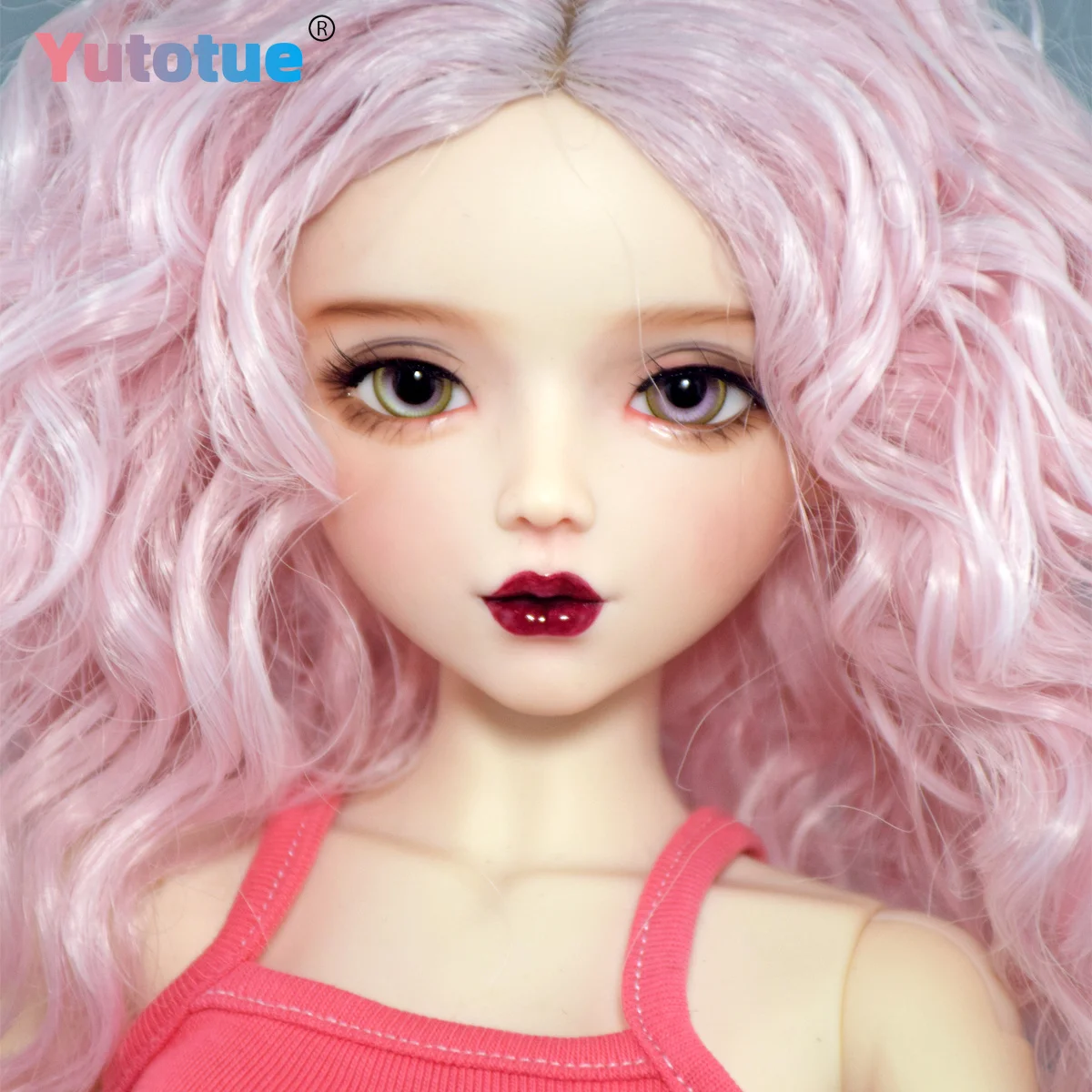 YUTOTUE 22 inch Female Doll Toy Handpainted Makeup Removable Fashion Outfit 1/3 BJD Doll