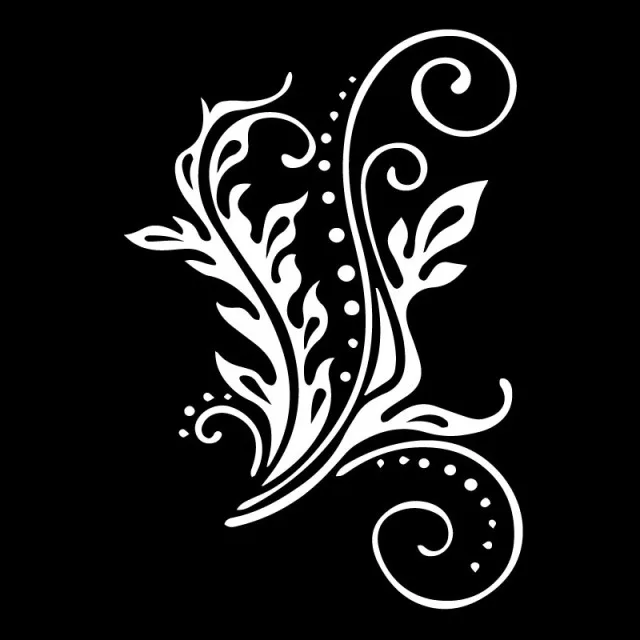 12.2X17.7 سنتيمتر دوامة ورقة الإبداعية نافذة الديكور شارات الفينيل اكسسوارات السيارات ملصق لملصقات بيجو