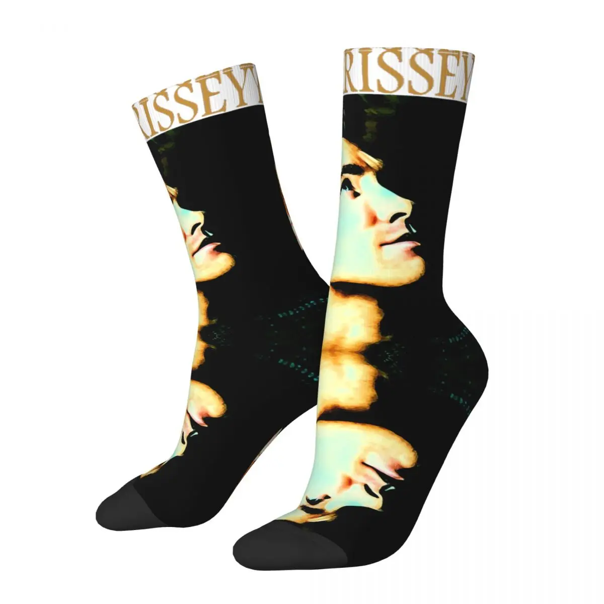 Morrissey 80s 90s Men's Socks Retro Harajuku The Smiths Street Style Novelty Seamless Crew Sock