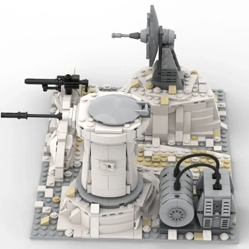 Star Filme Modell Moc Gebäude Ziegel militärische Artillerie Batterie Technologie modulare Blöcke Geschenk Weihnachts spielzeug DIY Sets Montage