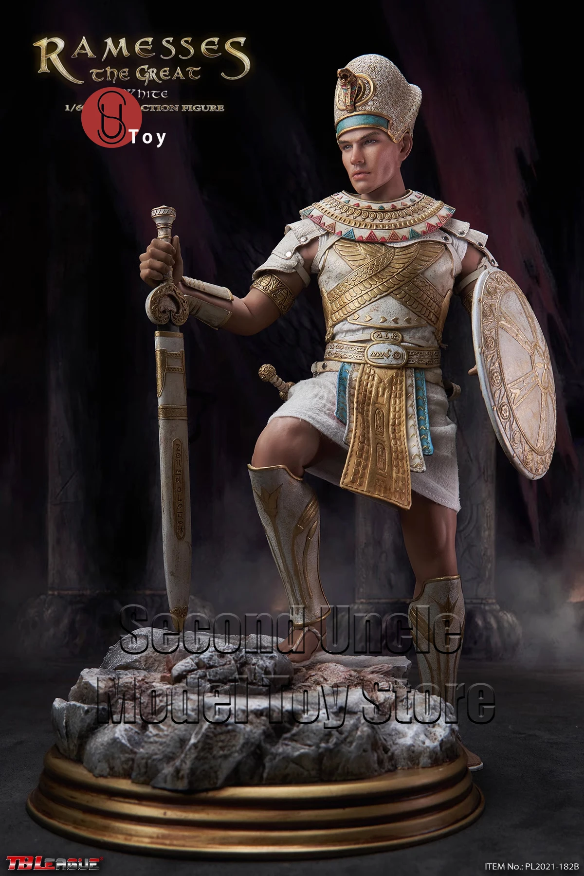 

TBLeague PL2021-182 B 1/6 Ramesses the Great White Version 12''Male Soldier PHICEN Action Figure Full Set Collectible Model Toy