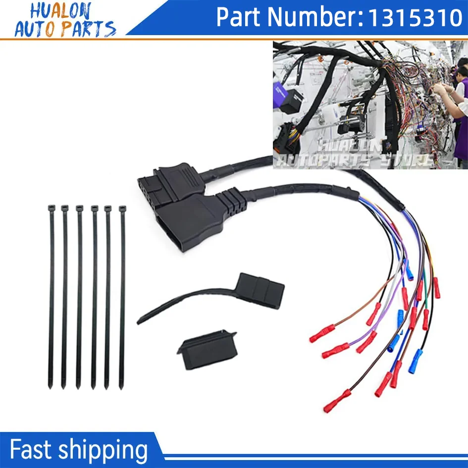 1315310 Snow Plow SAM Wiring Harness Repair Kit for Western Fisher Snow Plow