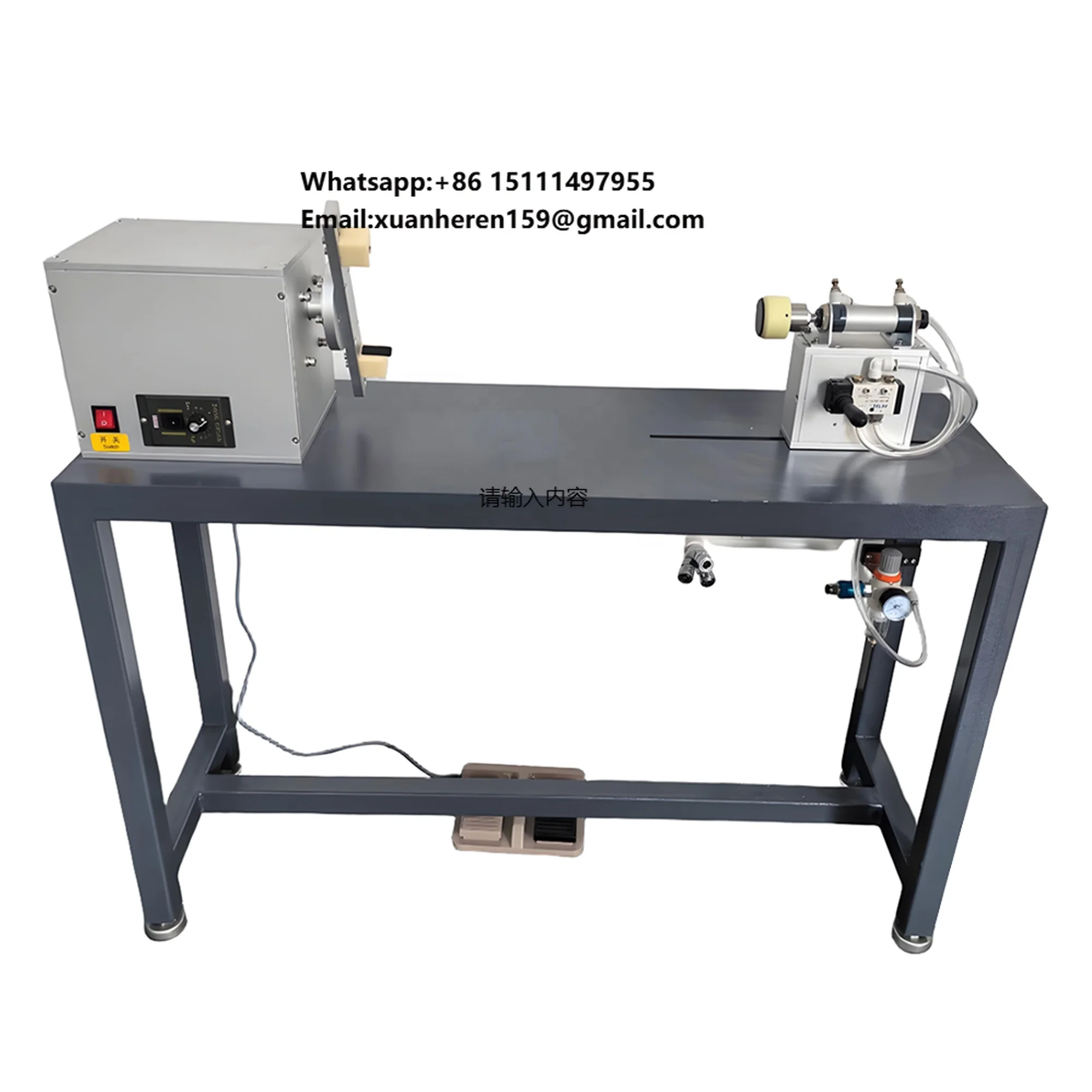 Automatic Pickle Racket Wrapping Hand Glue Winding Machine Factory Direct Winding Machine of Pickleball Paddle Handle Glue