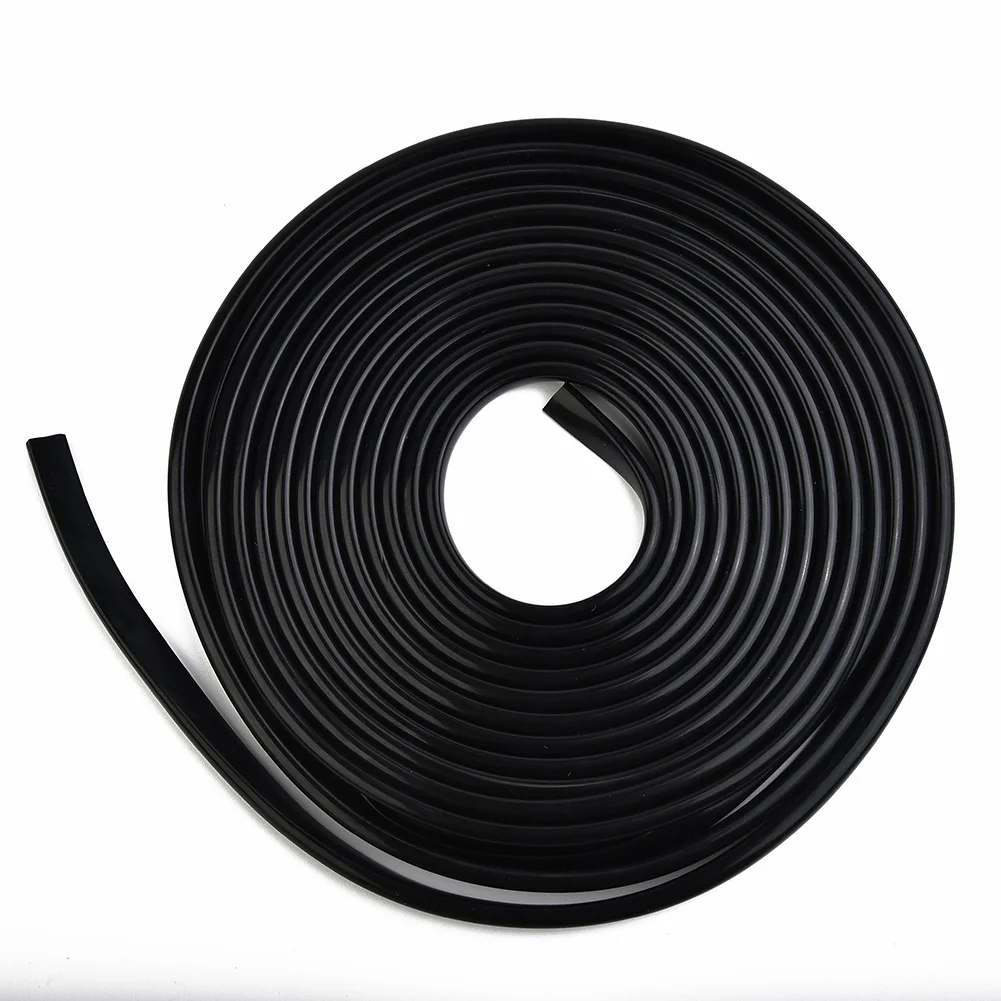 5M Car \\Door \\Edge \\Protector \\Strip \\Trim \\U \\Shape Rubber Guard Seal 11mmx5mm Auto Care Sealing Strip Tools Decoration