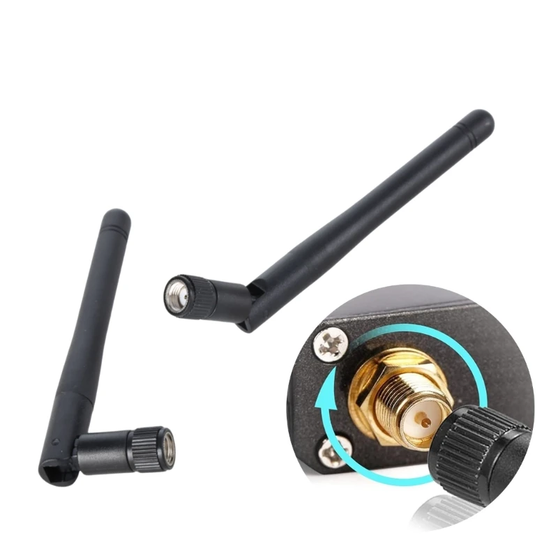 Q1W2 Antenne WiFi doppia banda 6dbi Antenne universali Amplificatori Router WLAN Antenne