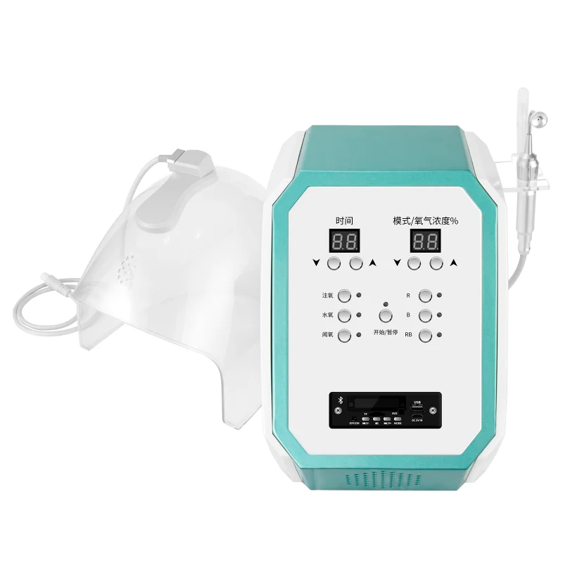 

2023 Hot Selling Newest O2 To Derm Pure Oxygen O2derm Dome Facial Mask Dome Therapy Spray Jet Peel Infusion Machine