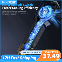FNIRSI SAG-55 Hot Air Gun Temperature Adjustable PID 550W Soldering Rework Welding Station LCD Digital Heat Gun Solder Tools