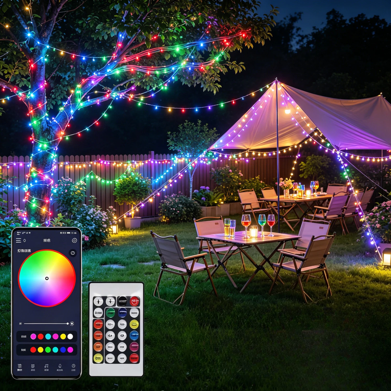 luzes-de-fada-inteligentes-que-mudam-de-cor-a-prova-d'Agua-para-uso-interno-e-externo-sincronizacao-com-musica-temporizador-luzes-brilhantes-para-decoracao-de-festas-no-jardim