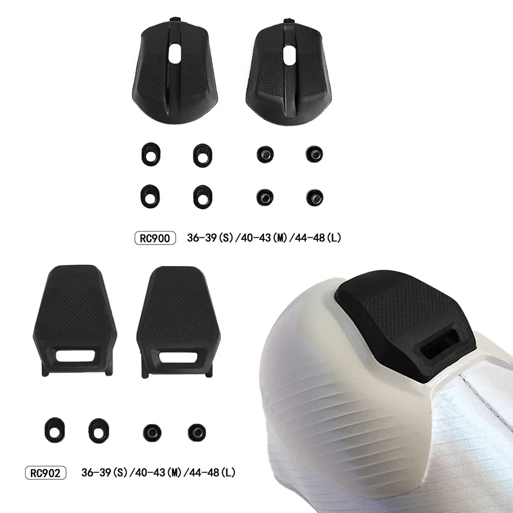 2 قطعة منصات الأحذية الدراجات الطريق ل RC901 RC902 RC903 الطريق قفل الدراجة الأحذية استبدال منصات كعب الأحذية إصلاح الملحقات #1