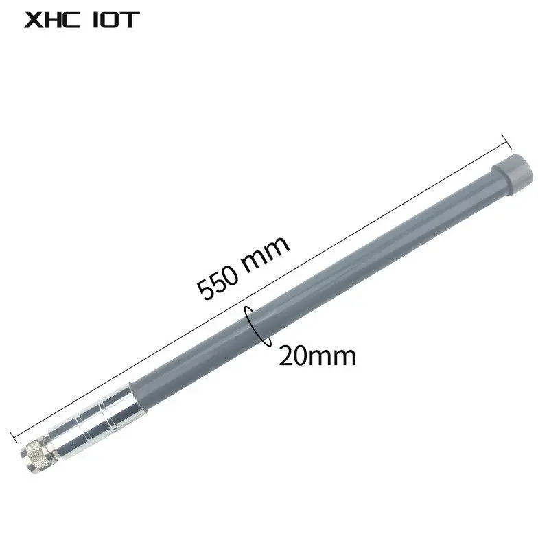 2.4GHz Fiberglass Antenna High Gain 10dBi Long Range TX2400-BLG-55 N-J Waterproof Strong Sealing for Base Station Outdoor Use