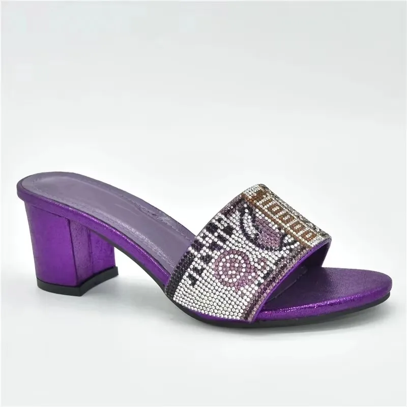Plus Size High Heel Pumps 43 Open Toe Rhinestone Wedding Shoes