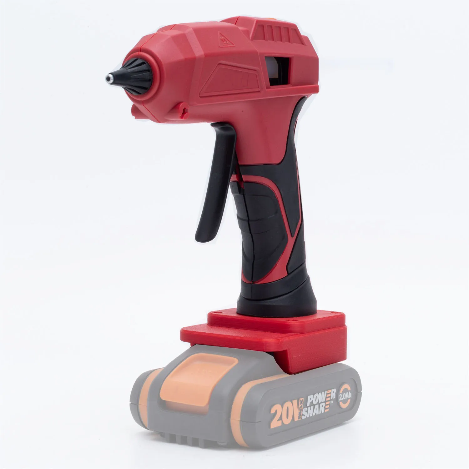 

for Worx 4/6PIN 20V Lithium Hot Melt Glue Gun Glue Stick Hot Melt Welding Home Crafts DIY 11mm Glue Tool （No Battery)