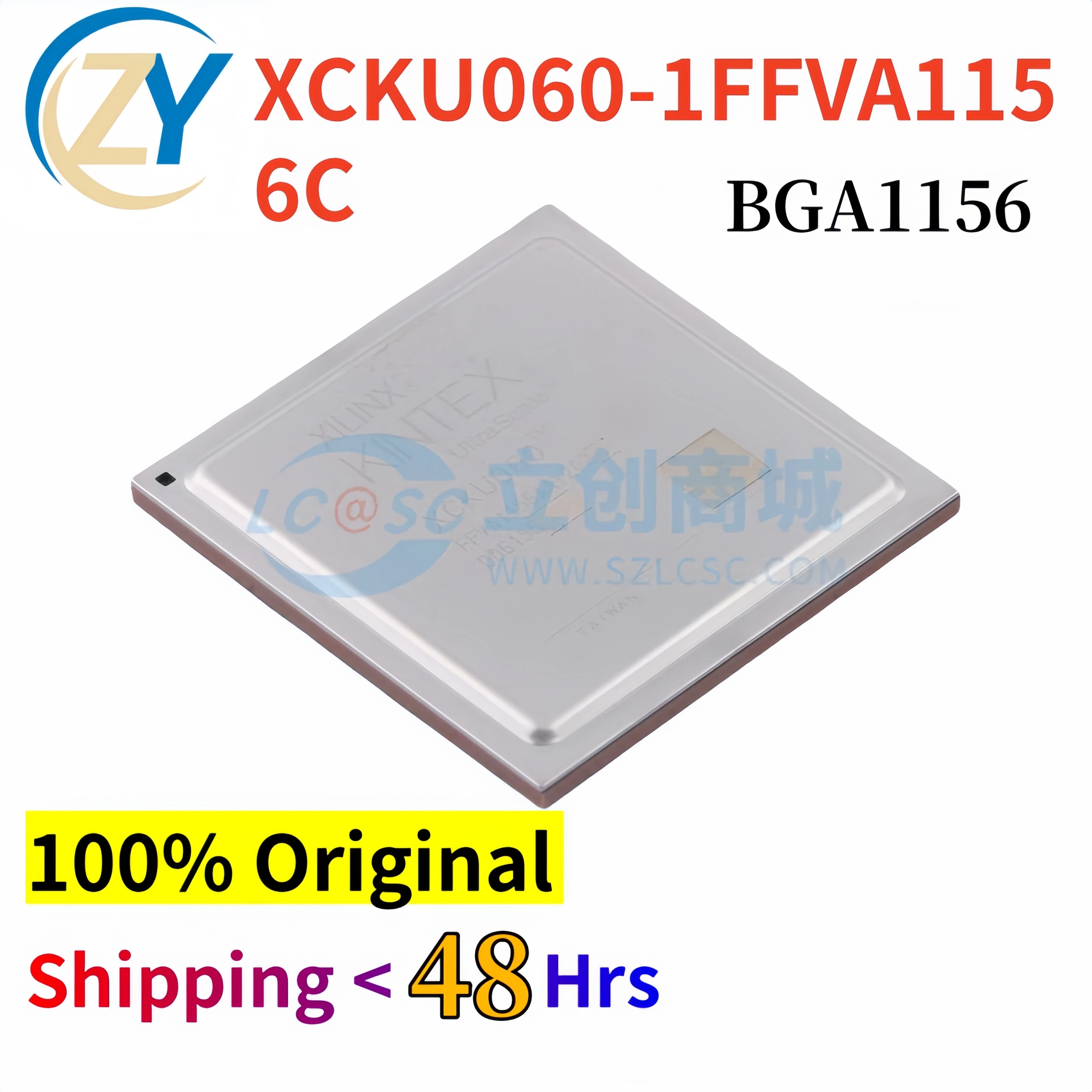 XCKU060-1FFVA1156C Logic ICs XCKU060 850mV 38Mbit FCBGA-1156 100% Original & In Stock