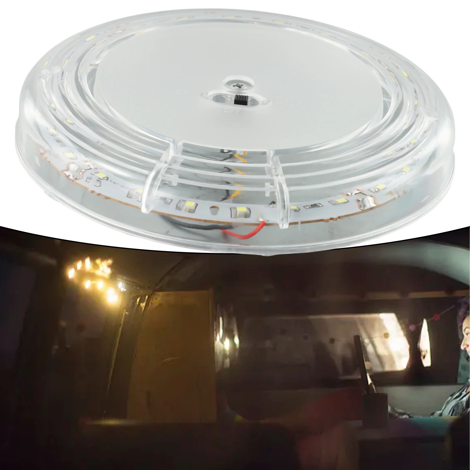 Led Dome White Lamp Car Light Ceiling Light Super Bright 155 30MM DC 12V Roof Ceiling Interior Light Spot Light 10W